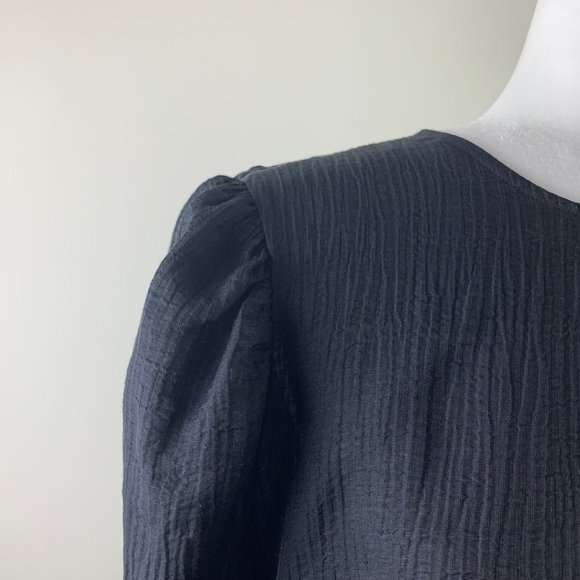 Club Monaco Puff Sleeve Blouse - Picture 4 of 12